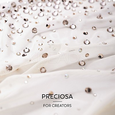 Preciosa® Crystal Hotfix Flatback Stones Y-PRC-HSS16-90110-200-1