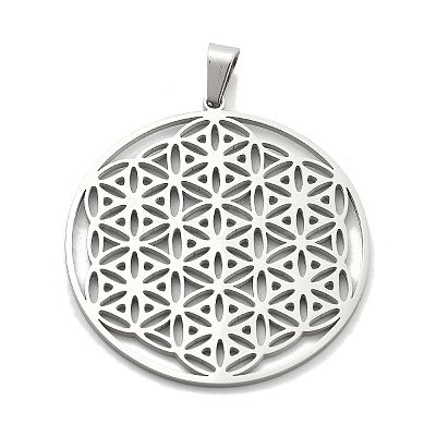 Non-Tarnish 304 Stainless Steel Pendants STAS-P209-18P-1