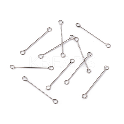 Non-Tarnish 304 Stainless Steel Connector Charms STAS-G291-03C-P-1