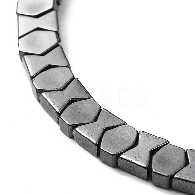 Electroplated Synthetic Non-magnetic Hematite Beads Strands G-Q1009-C02-01-1