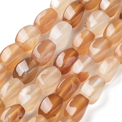 Natural Agate Beads Strands G-G172-01F-1