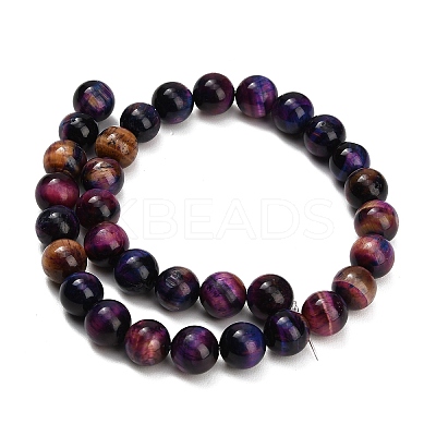 Natural Tiger Eye Beads Strands LS-G-F591-18-12mm-10-1