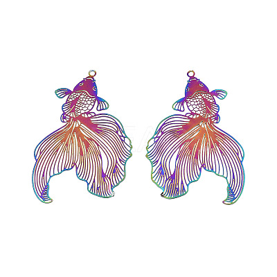 201 Stainless Steel Pendants LS-X-STAS-N102-24M-1