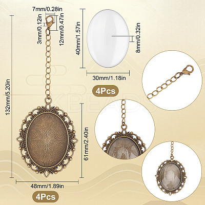 Graduation Theme DIY Alloy Pendant Decoration Making Kits DIY-SC0020-62-1