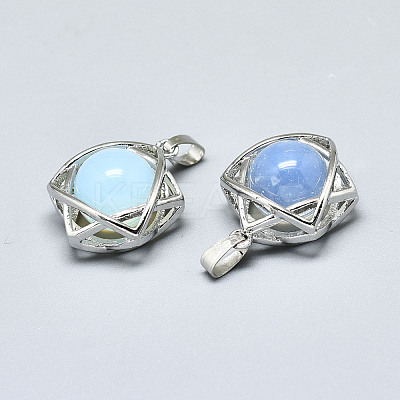 Opalite Pendants G-R485-01H-1