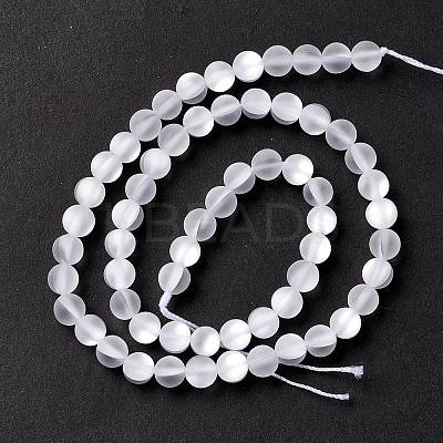 Synthetic Moonstone Beads Strands G-E573-01A-16-1