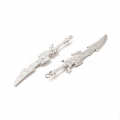 Rack Plating Alloy Big Pendants LS-X-PALLOY-E025-30P-1