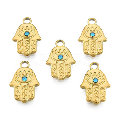 304 Stainless Steel Pendants STAS-N098-157LG-1
