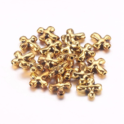 Tibetan Style Alloy Beads LS-PALLOY-A018-AG-NR-1
