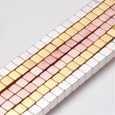 Non-Magnetic Synthetic Hematite Bead Strands G-G652-14-1