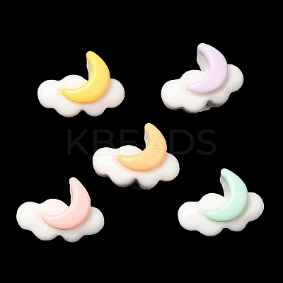 Cartoon Opaque Resin Cabochons RESI-C039-01H-1