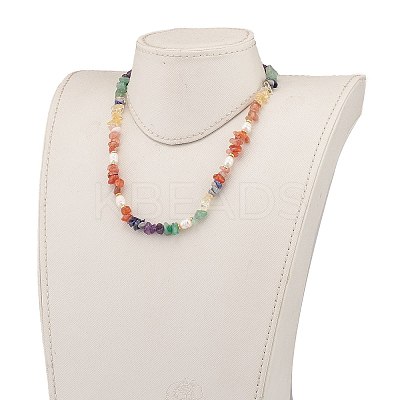 Chakra Jewelry NJEW-JN03252-1
