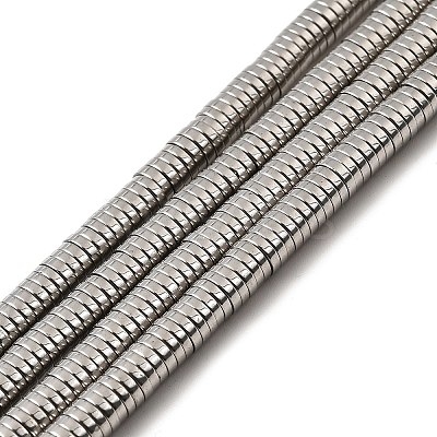 Non-magnetic Synthetic Hematite Beads Strands X-G-K011-4x1mm-03-1