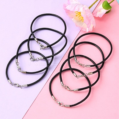 Cowhide Leather Cord Bracelet Making X-AJEW-JB00016-03-1