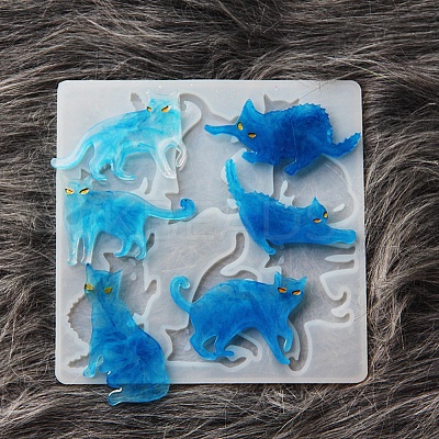 Cat Cabochon DIY Silicone Molds LS-SIMO-R002-03-1