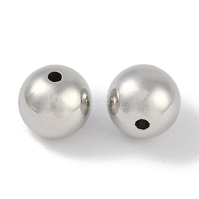 CCB Plastic Round Beads ALUM-U001-08C-07-1