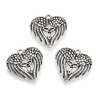 Tibetan Style Alloy Pendants PALLOY-T075-203AS-1