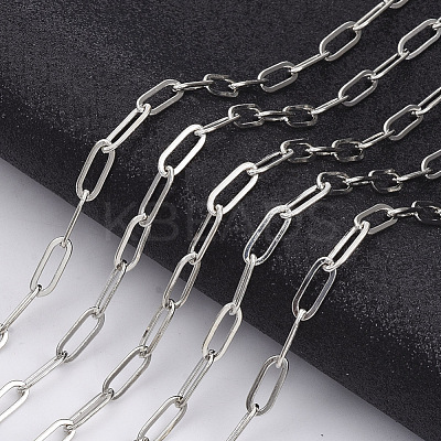 Brass Paperclip Chains X-CHC-S008-001B-P-1