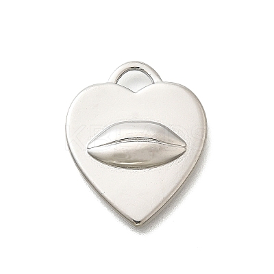 304 Stainless Steel Pendants STAS-E545-03P-1