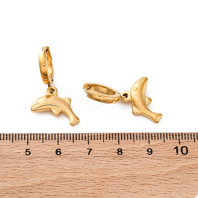 304 Stainless Steel Hoop Earrings EJEW-F357-02G-04-1