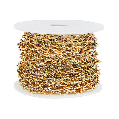 PVD Vacuum Plating 304 Stainless Steel Cable Chains CHS-CJ0001-10G-1