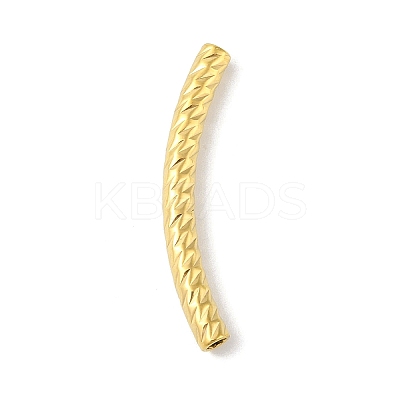 304 Stainless Steel Curved Tube Beads STAS-M071-03G-G-1