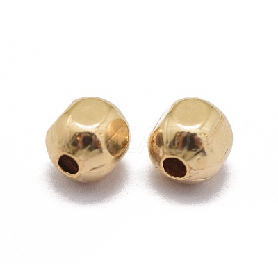 Yellow Gold Filled Beads KK-L183-035B-1
