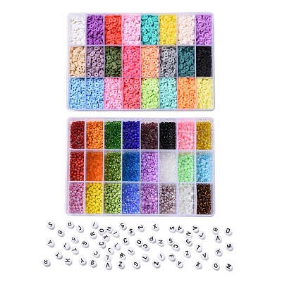 DIY Beads Jewelry Kits DIY-JQ0001-09-6mm-1
