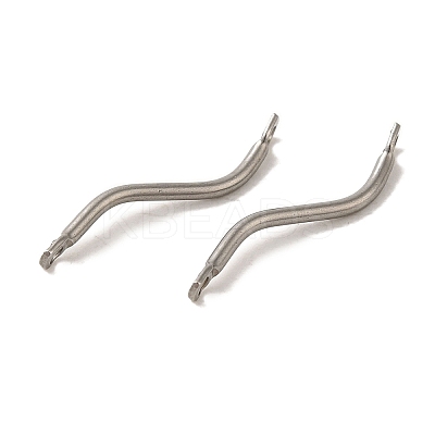 Non-Tarnish 304 Stainless Steel Links Connector Charms X-STAS-Q323-13P-1