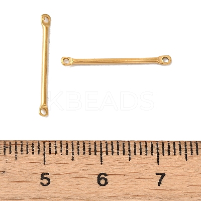 Ion Plating(IP) 304 Stainless Steel Connector Charms X-STAS-Q323-04E-G-1
