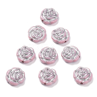 Opaque Acrylic Beads OACR-G016-09F-1