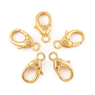 SHEGRACE Brass Lobster Claw Clasps XGR0095G-160G-1