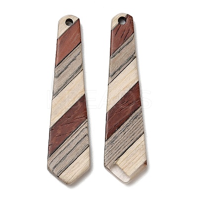 Wenge Wood & Sandalwood & White Ash Pendants WOOD-F013-05-1