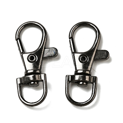 Tibetan Style Alloy Swivel Clasps PALLOY-F210-02B-1