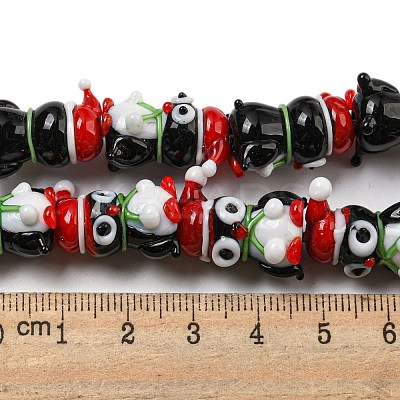 Handmade Lampwork Beads Strands LAMP-L079-02A-1