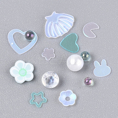 Handmade Polymer Clay Cabochons CLAY-N013-29B-1