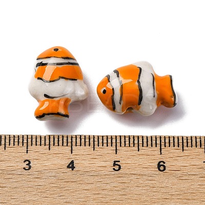Handmade Porcelain Beads PORC-R002-01J-1
