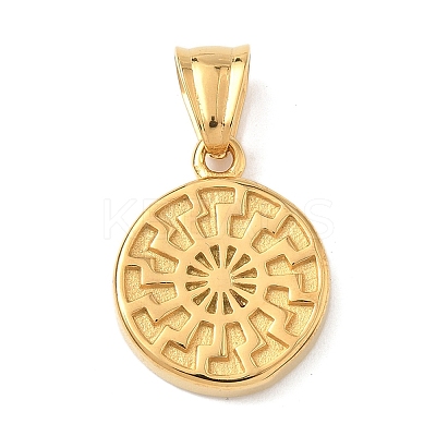 304 Stainless Steel Pendants STAS-D207-14G-1