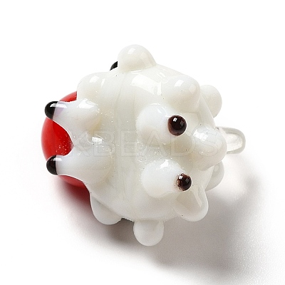 Handmade Lampwork Pendants LAMP-G156-19B-1