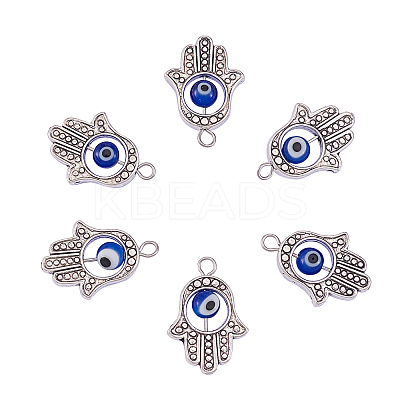 Alloy Lampwork Pendants PALLOY-CJ0001-168-1