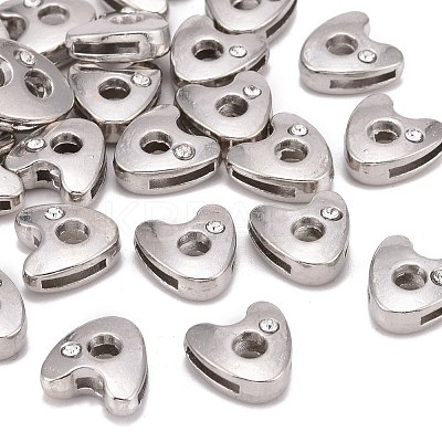 Letter Slider Beads for Watch Band Bracelet Making X-ALRI-O012-A-NR-1