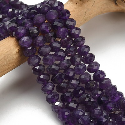Natural Amethyst Beads Strands G-Z111-A08-02-1