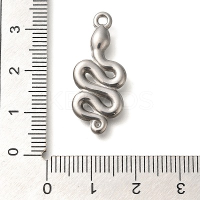 Anti-Tarnish 304 Stainless Steel Pendants STAS-I321-11P-1