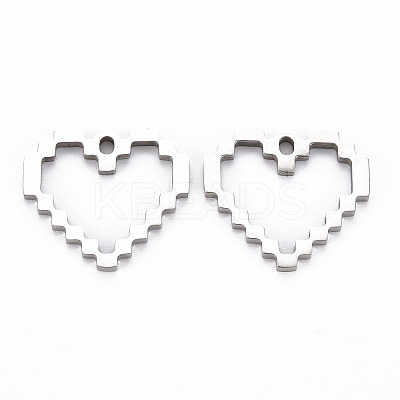 Non-Tarnish 201 Stainless Steel Pendants LS-STAS-N088-29P-NR-1
