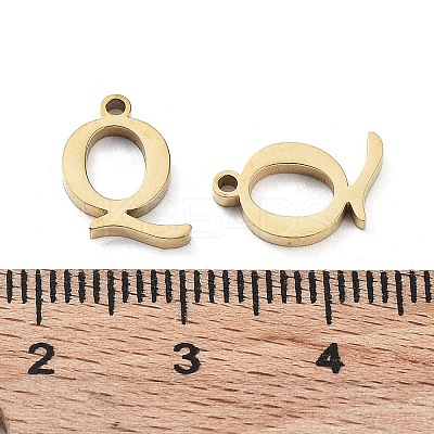 304 Stainless Steel Charms STAS-M327-01G-Q-1