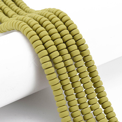 Handmade Polymer Clay Beads Strands CLAY-N008-008-113-1