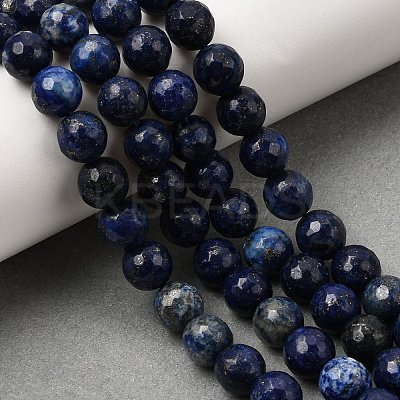 Natural Lapis Lazuli Beads Strands G-D840-38-8mm-1
