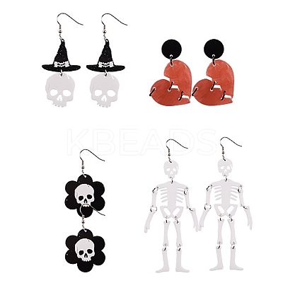 Halloween Theme Silicone Pendant Molds LS-DIY-Q030-05B-1