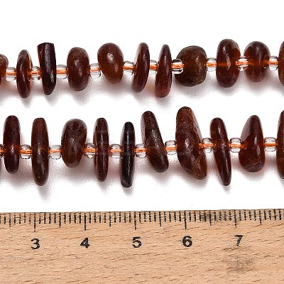 Natural Garnet Beads Strands GG-CBAA9B4-G01-1