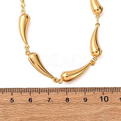 304 Stainless Steel Link Chain Necklaces for Women LS-NJEW-G178-01G-01-1